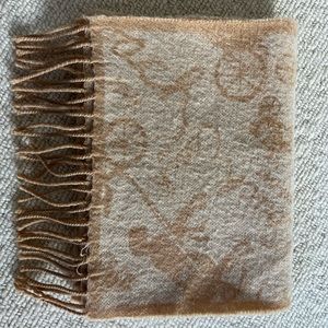 Coach Wool Tan Scarf OS